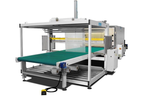 shrink-wrapper film wrapping machine