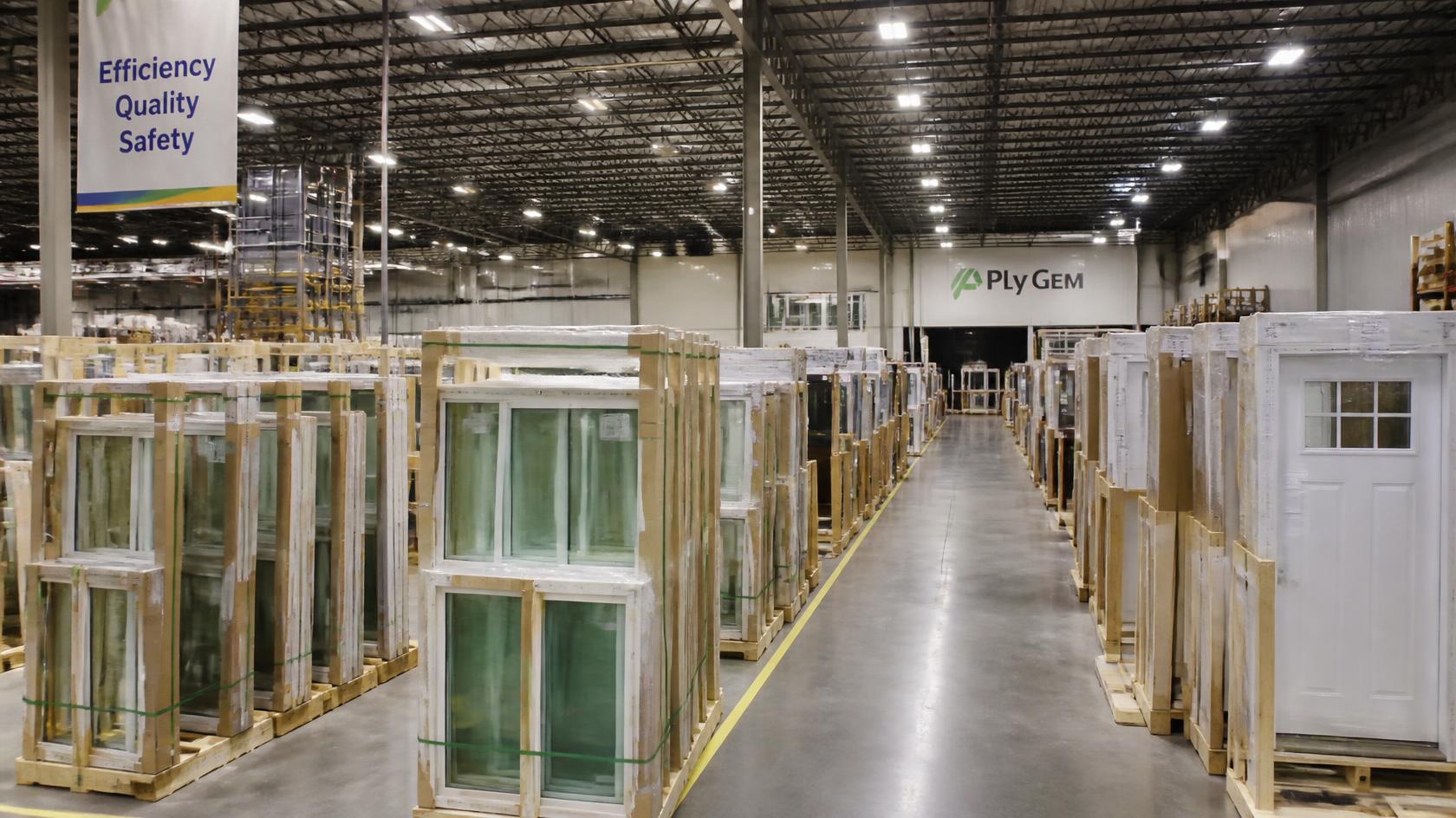 Máquinas para embalar puertas y paneles de madera